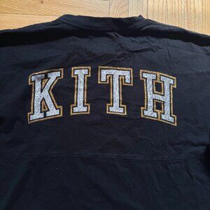Kith Women 2018 Varsity Long Sleeve T-Short Black XS